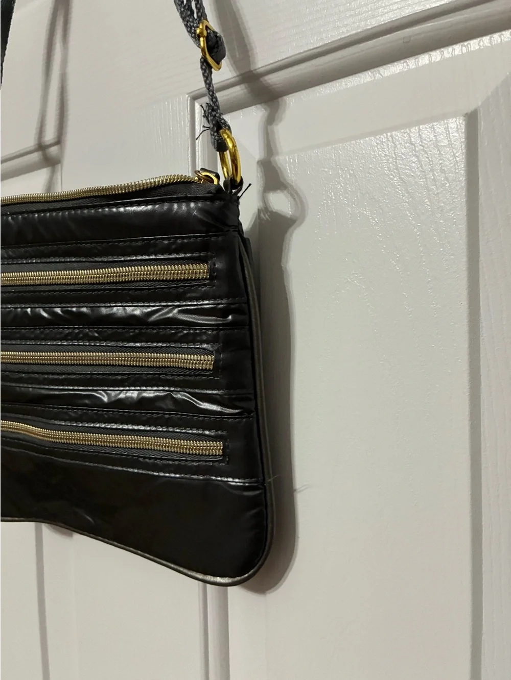 Pewter Crossbody purse